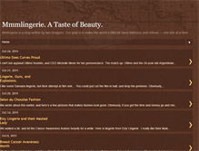 Tablet Screenshot of mmmlingerie.com